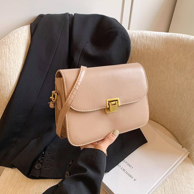 Women's bag women's 2025 new fashion simple messenger bag shoulder small square bag