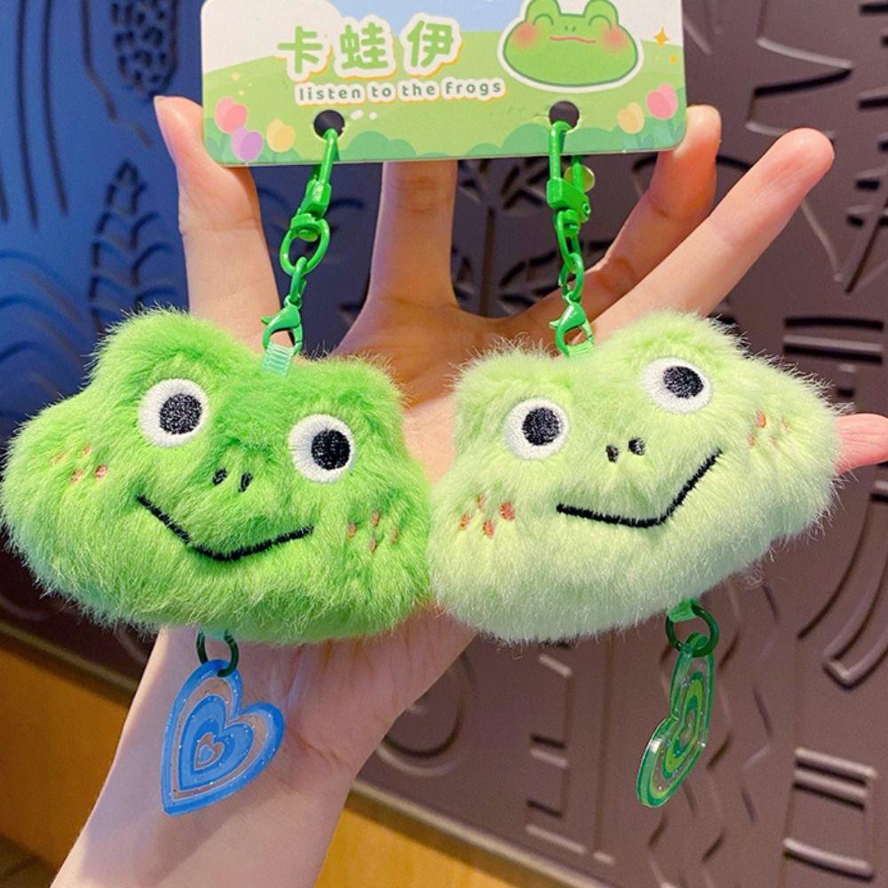 

1 пара Мультяшный брелок для пары Мягкая панда Подвеска для рюкзака Милый Прелестный Плюшевый брелок Аксессуар frog
