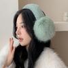 Soft Plush Ear Warmer Winter Warm Earmuffs for Womens Men Fashion Solid Earflap