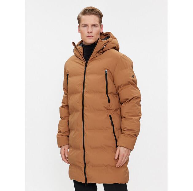 

Пуховик 4F 4FAW23TDJAM246 коричневый Regular Fit XXL