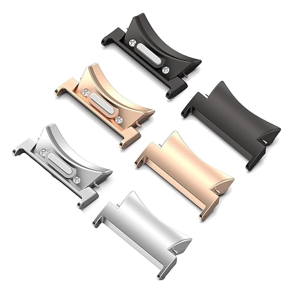 Quick Fit Adapter for Samsung Galaxy Watch 6 44mm 40mm 6 Classic 47mm 43mm Accessories Stainless Steel Connector 4/5/pro Band