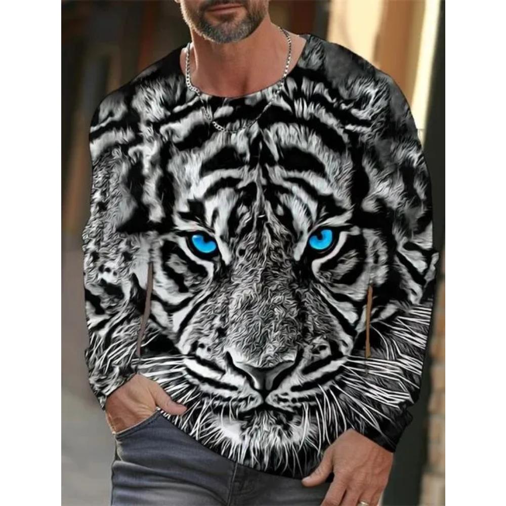 Men's Loose Comfort Top Casual Long Sleeve Versatile Breathable Pullovers Long Sleeves Men’s