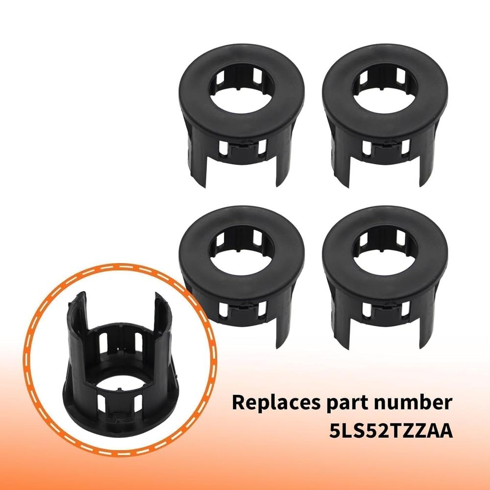 For 19-22 Dodge Ram 1500 2500 3500 4X Parking Assist Sensor Mount Bracket Bezels