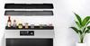 30" Magnetic Stove Top Shelf Kitchen Organizer Anti-Slip Anti-Fall Heat Resistant Food-Grade Silicone Spice Rack for Flat Stoves