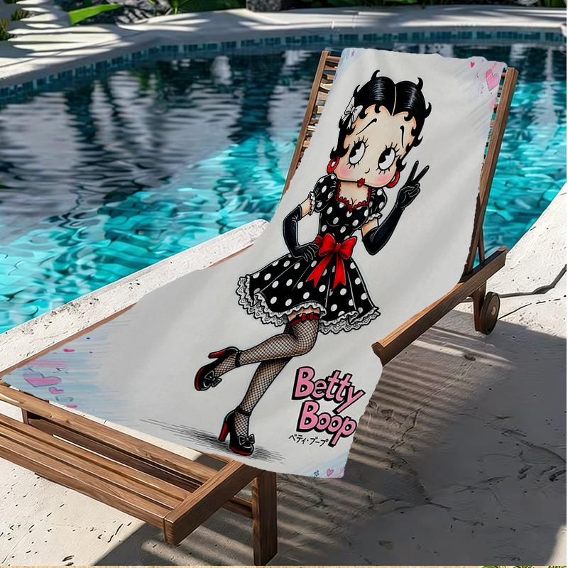 Sexy Doll Print Beach Towel, Versatile Lightweight Absorbent Beach Towel for Pool Surf Yoga Bathroom, Perfect Birthday Holiday Gift