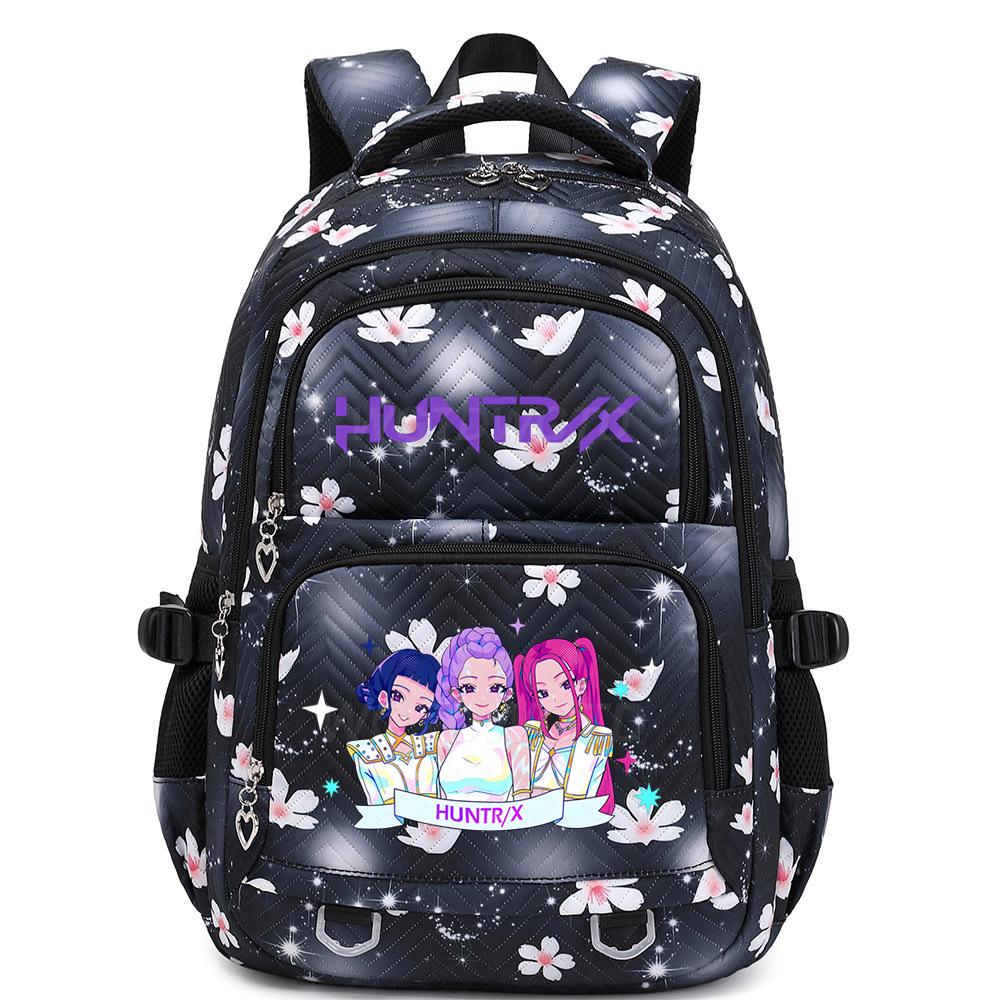 KPop Demon Hunter Ryggsekk Huntrix Student Tenåringer Skolesekk Zoey Rumi Mira Saja Gutter Jenter Reise Ryggsekk