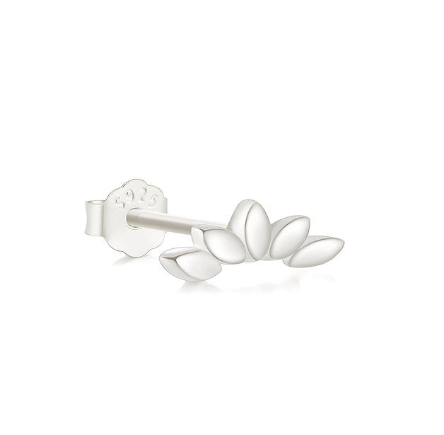CANNER 1PZ Occhio di Cavallo Testa Piatta Filettato Perforazione Osso Auricolare Donna Argento 925 Ins Stella Fiore Geometria Zircone Orecchino a Lobo