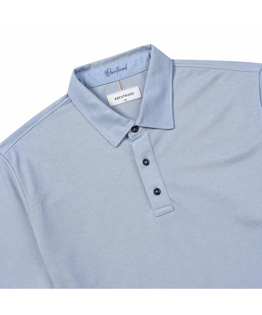 BRENTWOOD [Essentials] Cool Polo Neck T-Shirt Brtam26411Bux