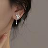 Creative Butterfly Earrings New Design Sweet Tassel Earrings Hollow-out Drop Earrings  Girls