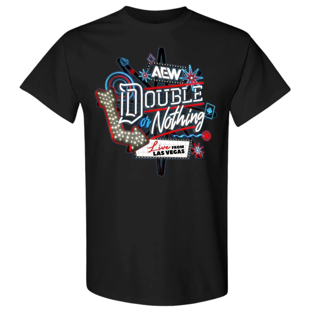 AEW DOUBLE OR NOTHING 2024 EVENT TEE AEW Official TShirt Unisex T-Shirt Graphic Tee
