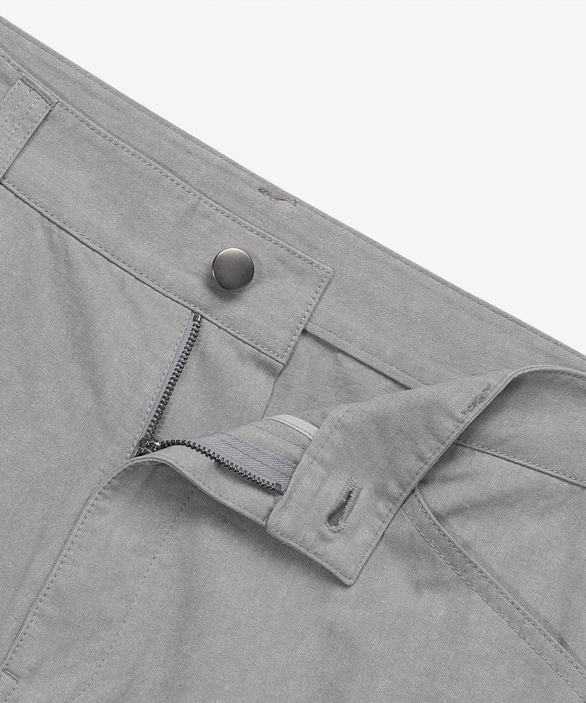 MINDBRIDGE [Couture] Gray Semi-Wide Pigment Cotton Pants