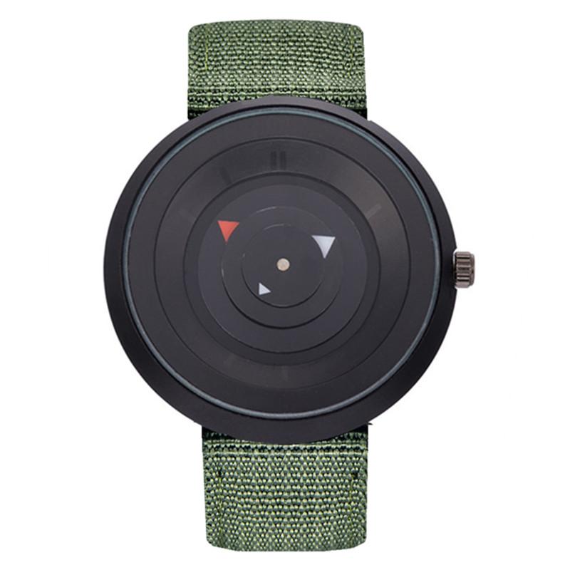 Reloj Hombre Original Brand Boys Watches Men Students Fasshion Nylon Band Design Watch Black Relogio Masculino Montre Homme