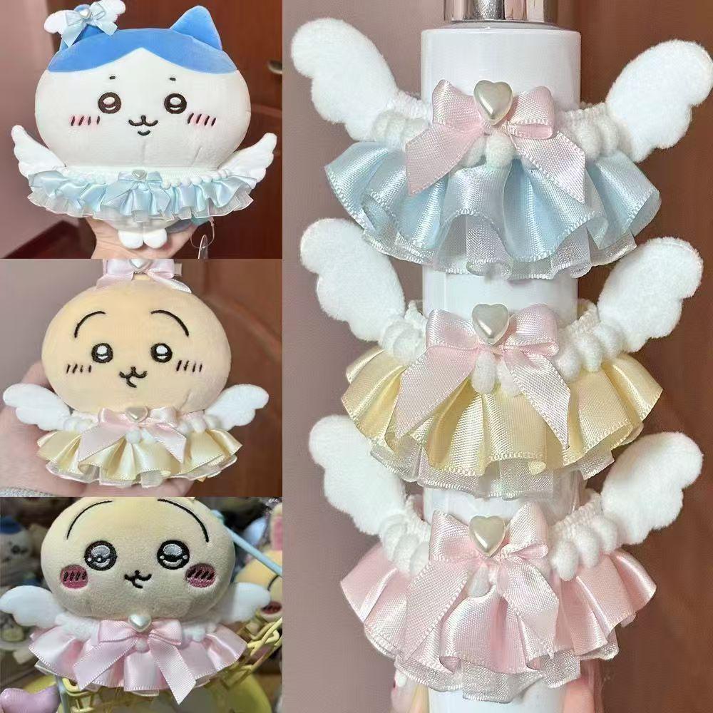

Self-Deprecating Bear Lolita Princess Dress for 10cm Nunu and 13cm Dolls Pink Dress + Pink Clip [Set]