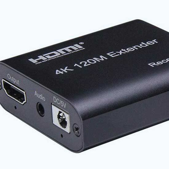 4K HDMI Extender with 120m Loop-Out and Audio