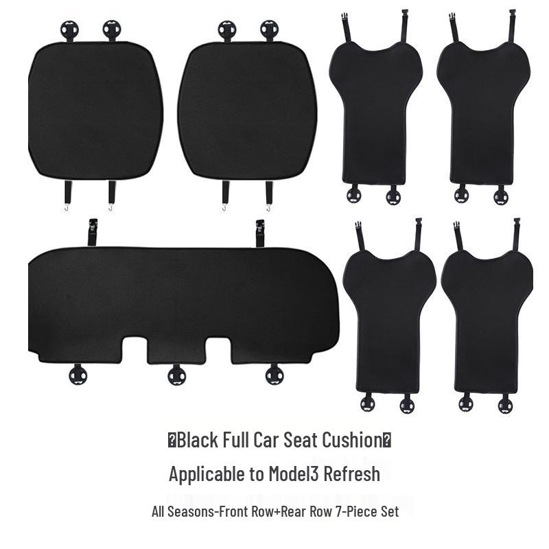 

Подушка на сиденье Tesla Model Y/3 из ледяного шелка - Белая, Универсальная для всех сезонов Default