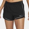 Nike Solid Color Logo Running Shorts Women Bottoms Black DQ5933-010