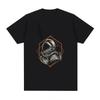 Funny Moon Astronaut T-Shirt Men Women Plus Size Fashion Oversized Breathable O-Neck Casual Streetwear Harajuku Unisex Tees