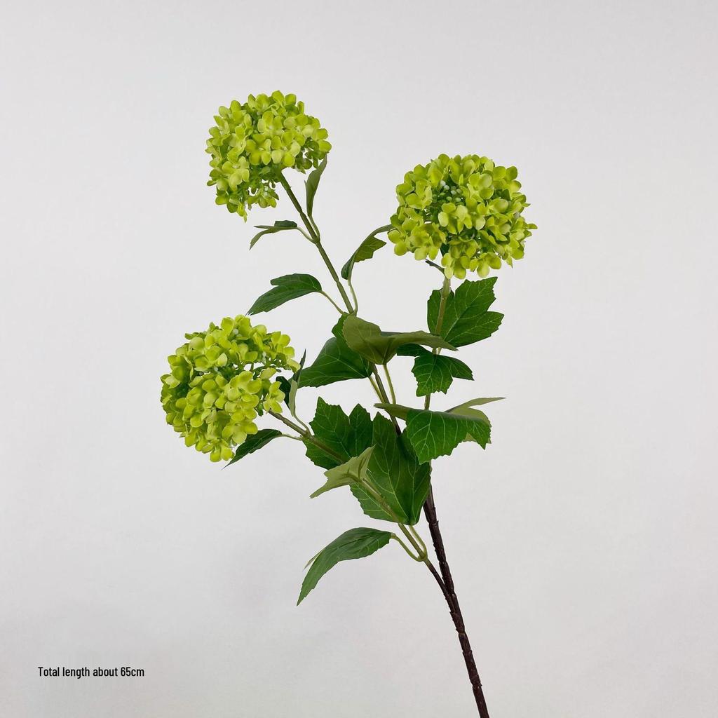 Hydrangea Silk Flower Arrangement for Dining Table and Living Room Decor