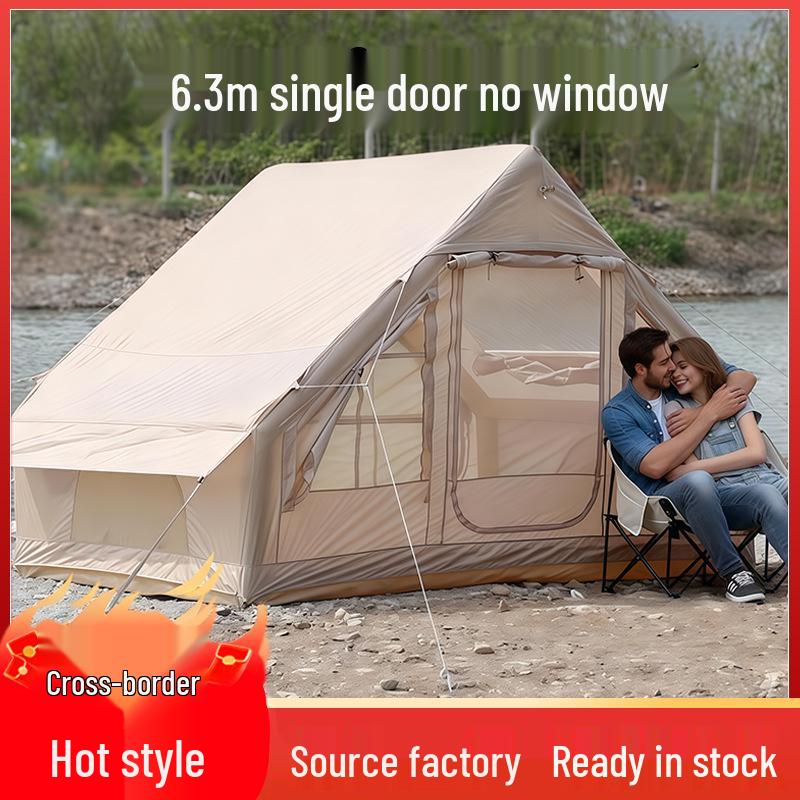 6.3 sqm Home Use Automatic Inflatable Tent, Oxford Cloth for Camping