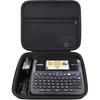 Label Printer Case Compatible with Brother P-Touch PT-D610BT/PT-D610BTVP/PTD600 Business Professional Connected Label Maker(Black Case)