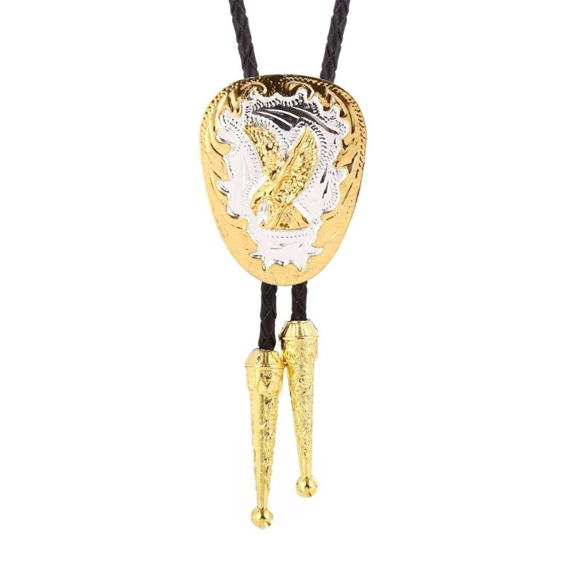 Ковбойский галстук-боло Родео Ковбой Орел Галстук-ожерелье Костюмный аксессуар 1