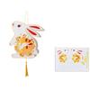 Handmade Handheld Rabbit Lantern Chinese Style Traditional Craft Lantern  School Project