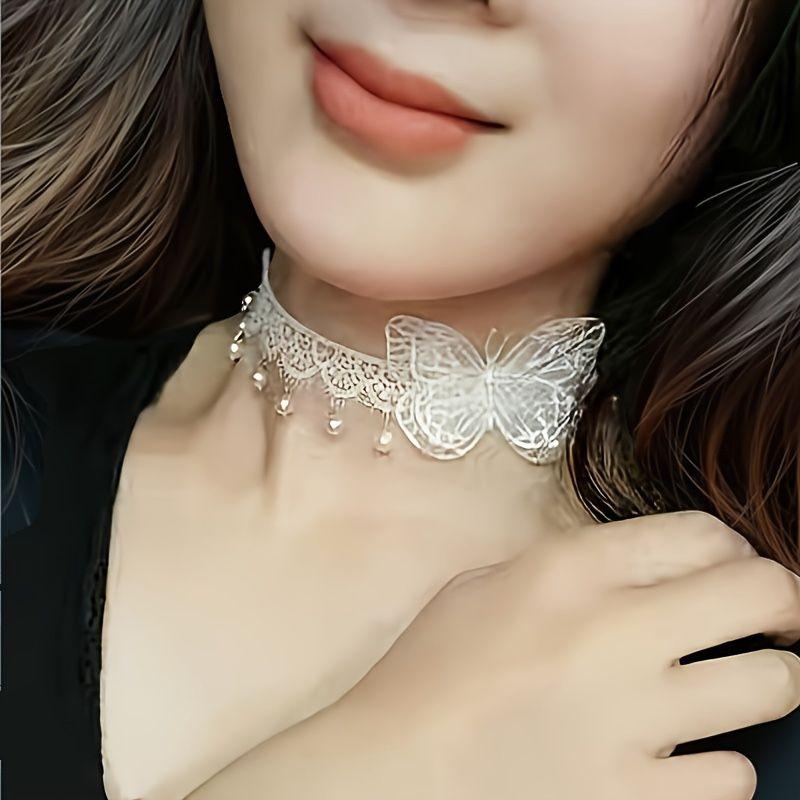 

Rose Dress Accessories Neck Band Children s Clavicle Chain Elegant Rose(Original)