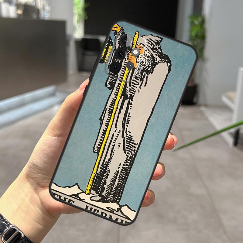 Tarot Card The Hermit Case For Samsung Galaxy A52 A32 A12 A56 A36 A54 A34 A14 A05 A16 A26 A13 A33 A53 A15 A35 A55