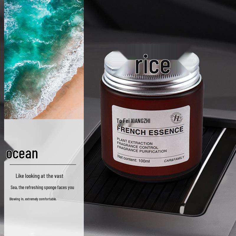 Premium Gardenia Scent Car Air Freshener Balm for Deodorizing and Aromatherapy