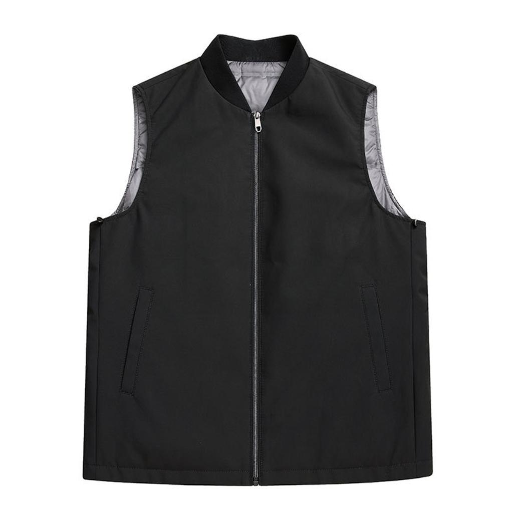 Herren Herbst und Winter warme weiße Entendaunen lange Daunenjacke herausnehmbare Innenweste Daunenmantel Papas Kleidung