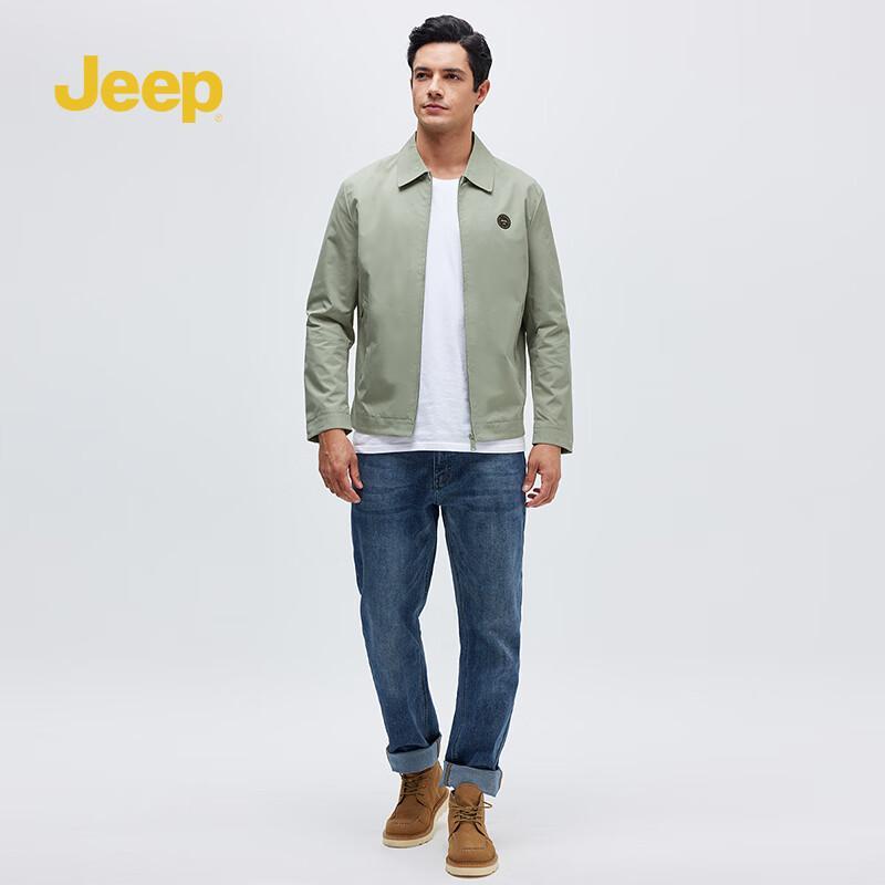JEEP Men s Spring Autumn Lapel Business Jacket L