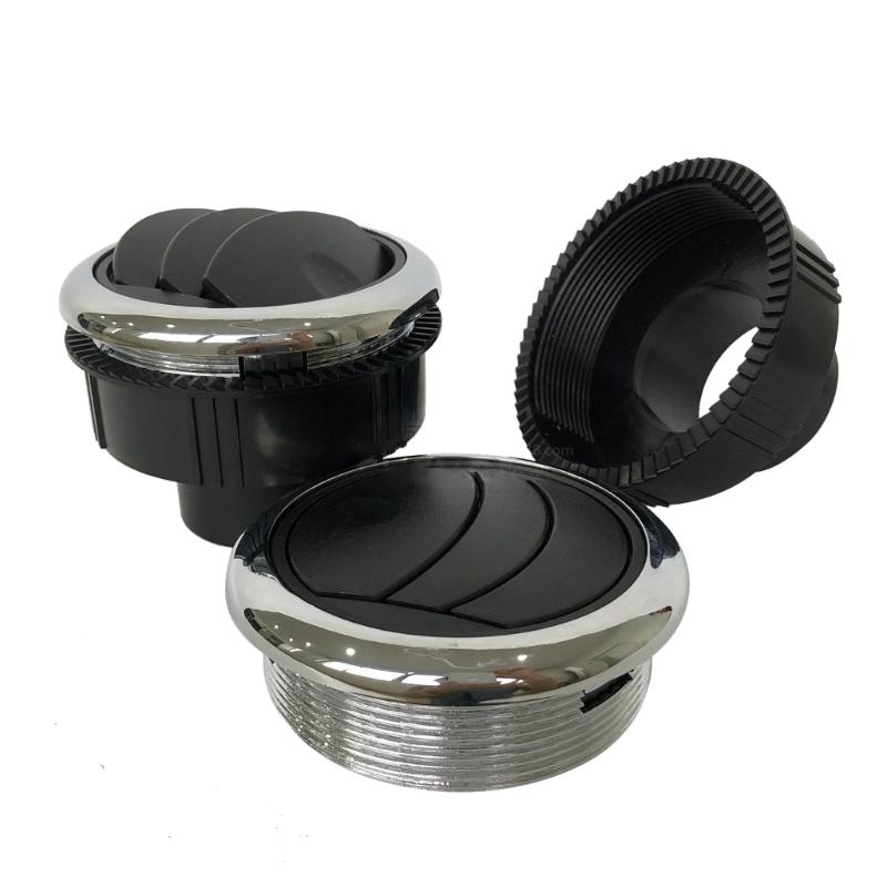 Universell rund luftventil för husbil, buss, båt, yacht, bil, luftkonditionering