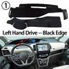 Dashboard Sun Shade Cover Mat Pad Anti-UV Non-Slip Carpet for Nissan Serena Suzuki Landy C27 5th 2016-2022 2024-Present