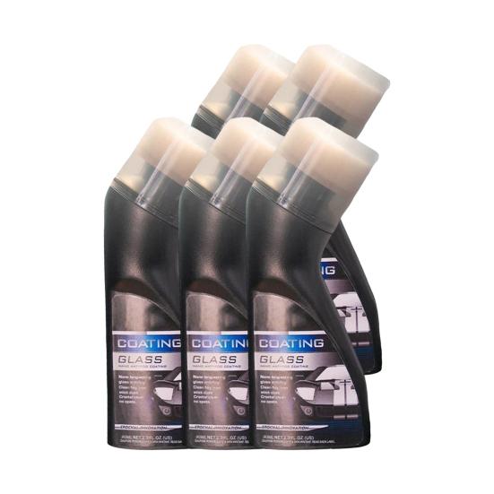 1/2/3/4/5Pcs Anti-Fog Car Glass Cleaner 90ml Defogging Agent with Applicator Long-Lasting Protection