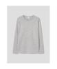 SHIFT.G Basic Crewneck Sweater Light Gray