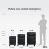 Aiwashi Oxford Cloth Softside Front-Opening Luggage