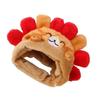 Pet Costume Headgear for Parties 5Pcs Light Brown Hedgehog Hat Set