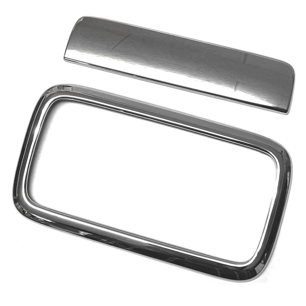 CGP Rear Door Handle Cover, Rear Luggage Door Garnish, Back Door Handle for Toyota Atrai S700V/S710V and Hijet Cargo, Chrome Plated, CGP-D4602A