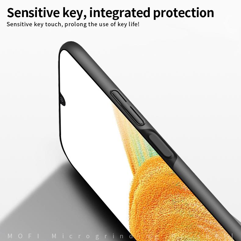

MOFI JK PC Series-1 Shield for Samsung Galaxy A33 5G Anti-fingerprint Ultra-slim Phone Case Silky Touch Matte Hard PC Back Cover Red