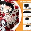 Betty Boop Print Umbrella Automatic Opening/ Closing - Portable Foldable Design - Daily use for Travel/Outdoor - Gift for Birthday