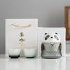Panda Cultural and Creative Teaware Sets Ceramic Tea Cup Tea Separation Office and Home Use Gift tea set