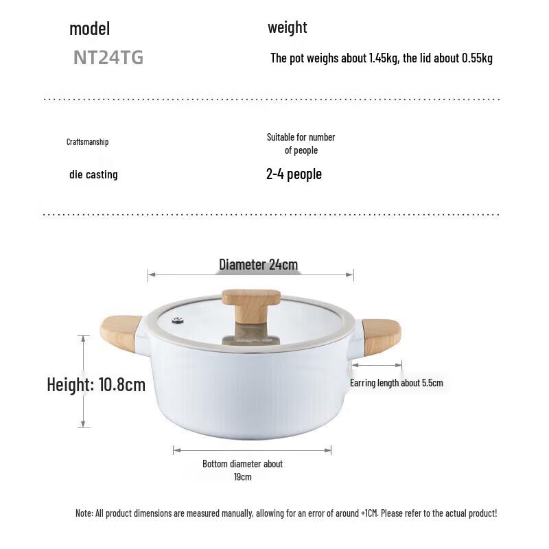 COOKER KING Ceramic Non-Stick Soup Pot