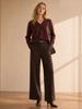 Yuehe 2026 Women's Versatile High-End Fashion Sweater with Stylish Metal Accessories