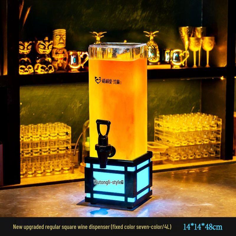 LED Luminous Acrylic Drink Dispenser