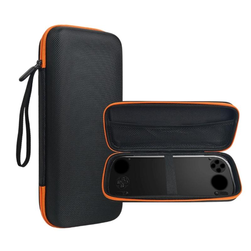 Protector Case Storage Box for AYN 3 Scratchproof Bag Handheld Game Console Carrying Case with Mesh Pocket Lanyard