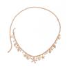 Beach Vacation Imitation Pearl Starfish Shell Pendant Waist Chain, Ocean Wind Conch Body Chain Female