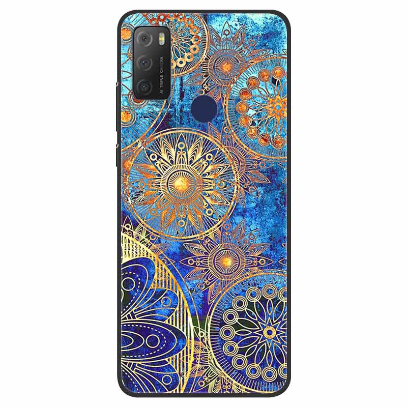 For TCL 20Y Case Shockproof Silicone Soft Phone Back Cover For TCL 20E 6125F Case TPU Bumper Coque For TCL20Y TCL20E 20 Y Funda