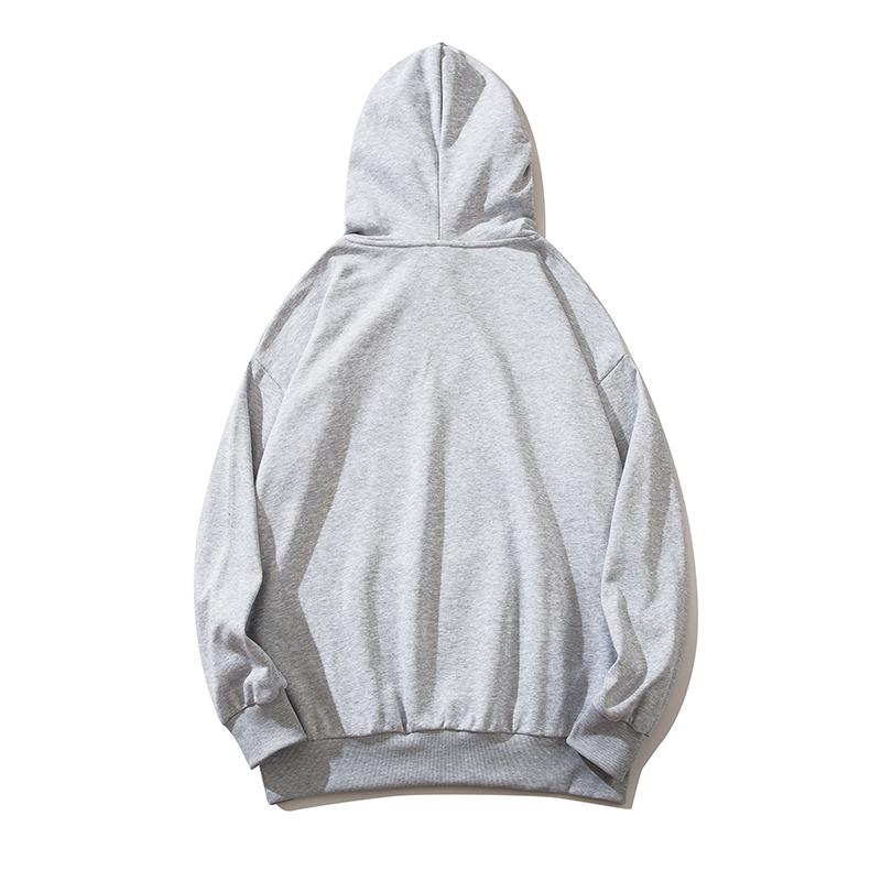 carhartt Jarní a podzimní mikina velké velikosti s vyšívaným logem a kapucí, vhodná pro páry na nošení