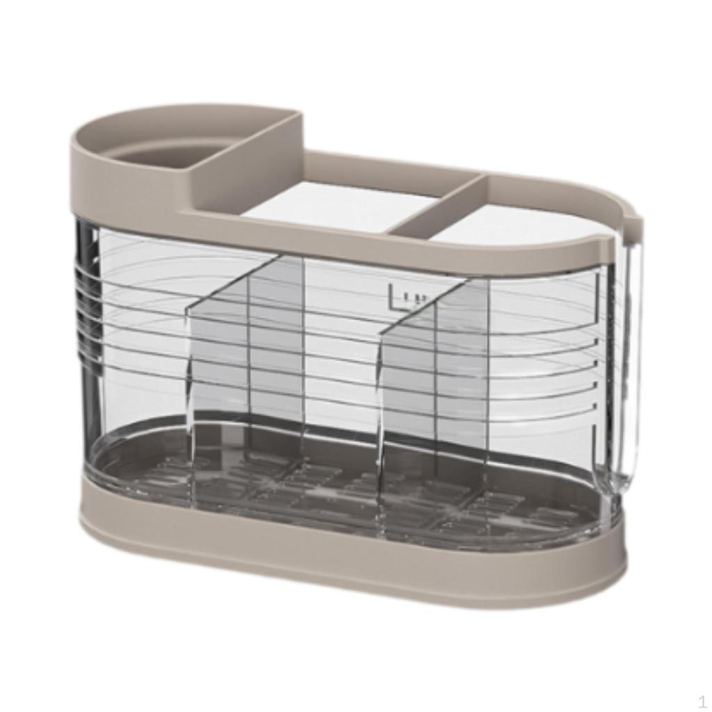 Chopstick Organizer Chopsticks Cage Flatware Spoon Fork Cutlery Drainer Storage