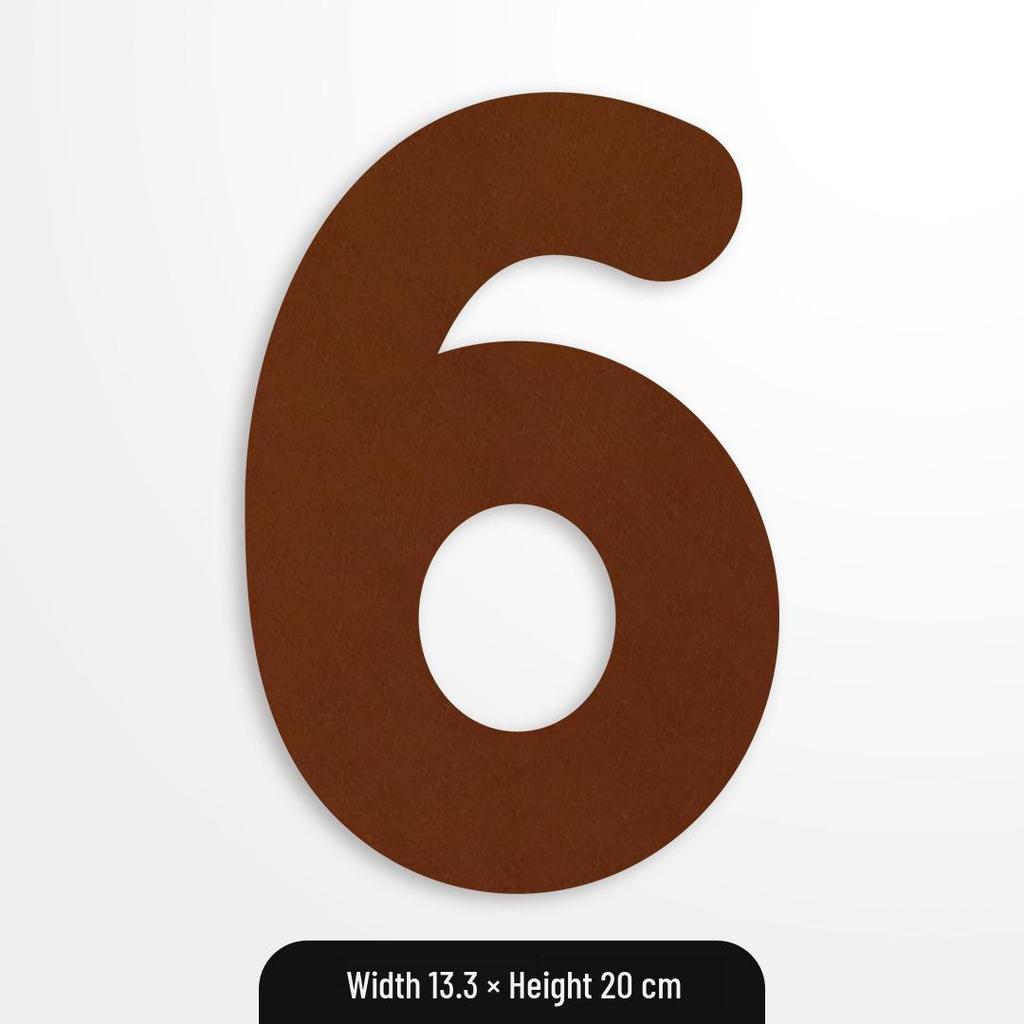 Coffee Forest Style Birthday Letters & Numbers Decoration for Kids' First Birthday Photoshoot